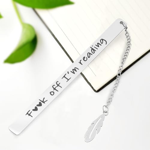 Funny Bookmarks for Reading Lovers Women, Reading Accessories for Men Writers Friends Teachers Coworker Family Teens Boy