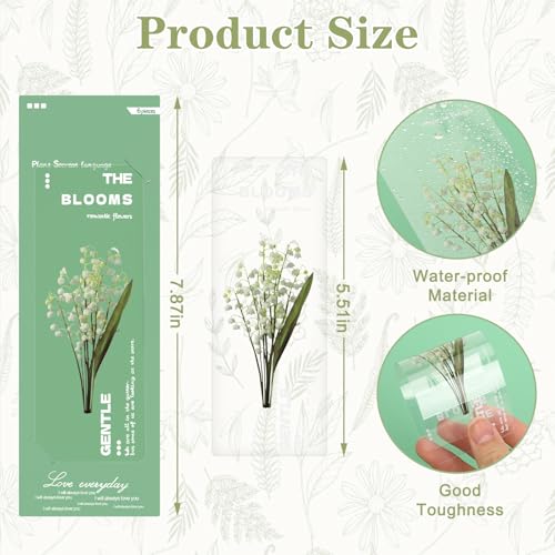 36 Pcs Cute Plant Flower Theme Bookmarks for Book Lovers
| 36 Pcs Assorted Plant Flower Theme Bookmarks for All Ages
|